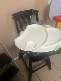 Wooden High Chair