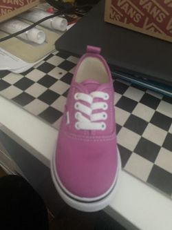 Toddler Pink Vans