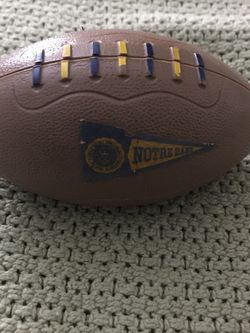 Vintage Notre Dame Football Music Box