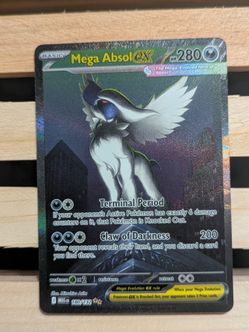Mega Absol ex Pokémon Card 180/132 SIR