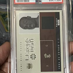Dwyane Wade Basketball Jersey Card