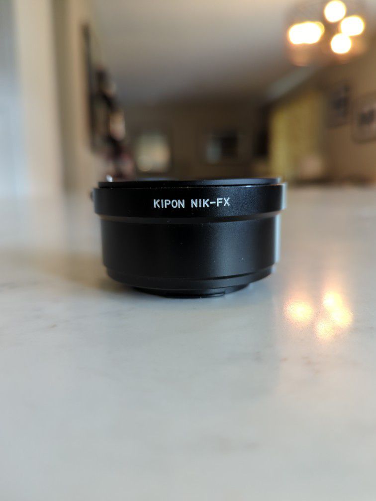 KIPON Lens Mount Adapter for Nikon F Lenses to Fuji X-Mount Cameras