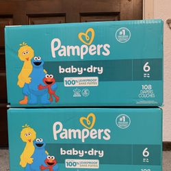 Pampers Size 6