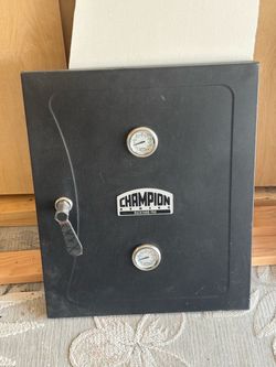 Champion Heavy Metal BBQ Smoker Door