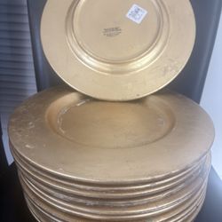 Gold Charger Plates