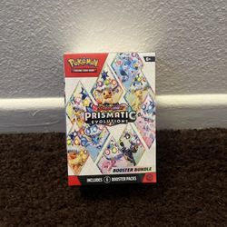 Pokémon Prismatic Evolutions Booster Bundle 