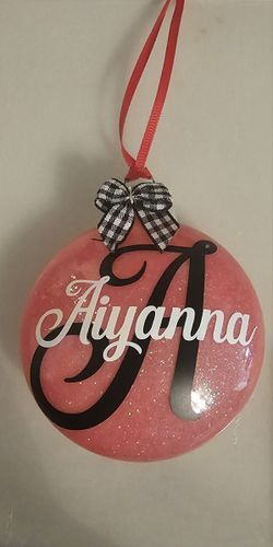 Personalized Ornaments 