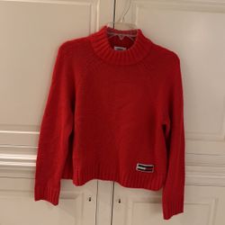 Red  Sweater