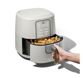 Beautiful 6 Quart Touchscreen Air Fryer White Icing by Drew Barrymore