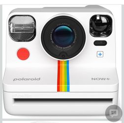 Brand New Polaroid Now+ Instant Camera (White) with Bonus Lens Filter Set
