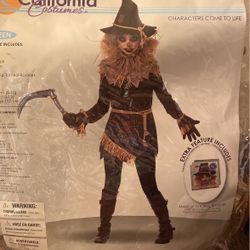 Costume - Creepy Scarecrow - Tween Size 12-14