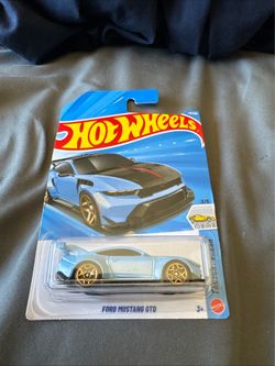 Brand New 2026 Hot Wheels Light Blue Ford Mustang GTD-Factory Fresh #3/5!