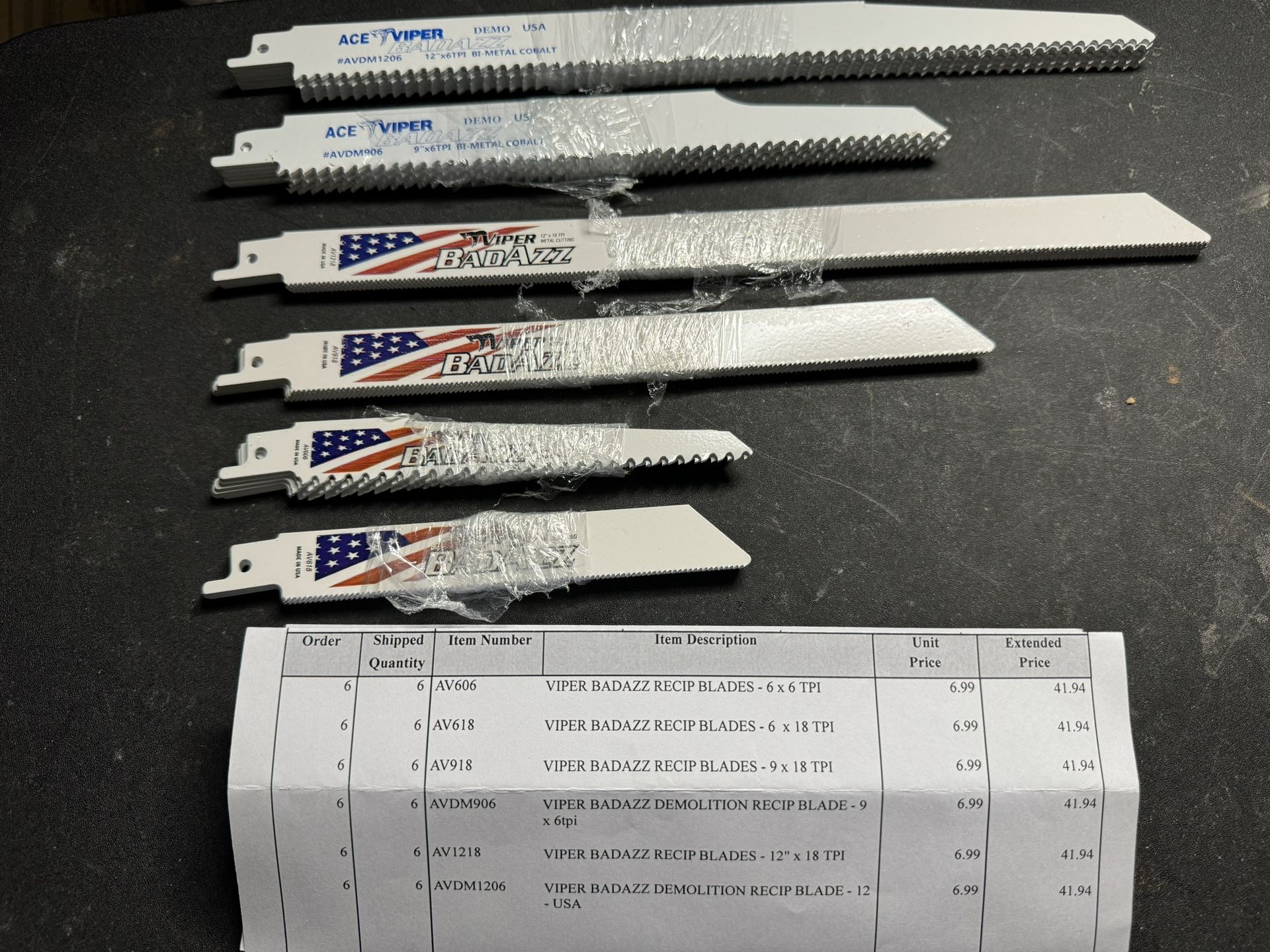 Demolition reciprocating Sawzaw Blades