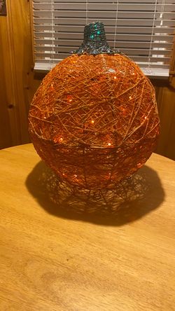 Large light Up pumpkin