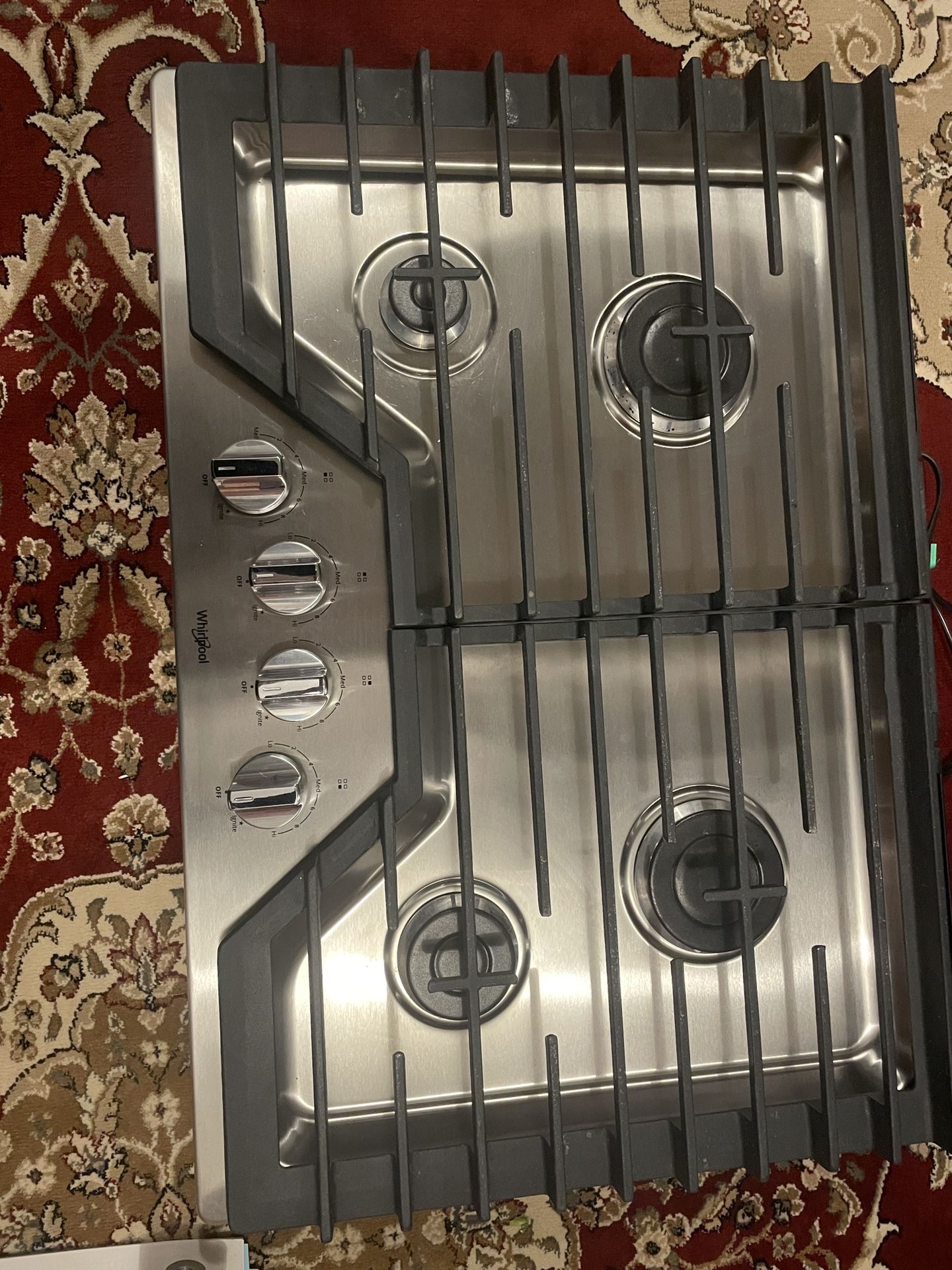 Whirlpool Gas Cooktop