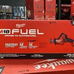 Milwaukee M18 FUEL 18V Lithium-Ion Brushless Cordless HACKZALL Reciprocating Saw (Tool-Only)