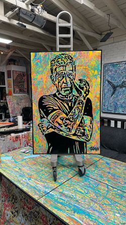 Anthony Bourdain Art