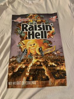 Supreme Raisin Hell 2005 T Shirt Size L for Sale in Anaheim CA OfferUp