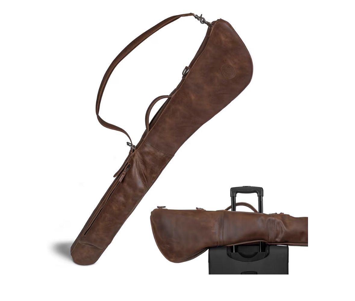 Leather Travel Golf Club Bag – Brand New, Premium Quality