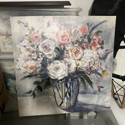 Flower Picture Art Decor For Wall 