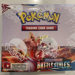 Battle Styles Booster Box Pokémon Sword and Shield