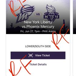 Phoenix Mercury vs. New York Liberty
