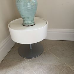A Modern Round Side Table