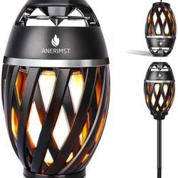 Outdoor Bluetooth Speaker with Led Flame Effect Light
