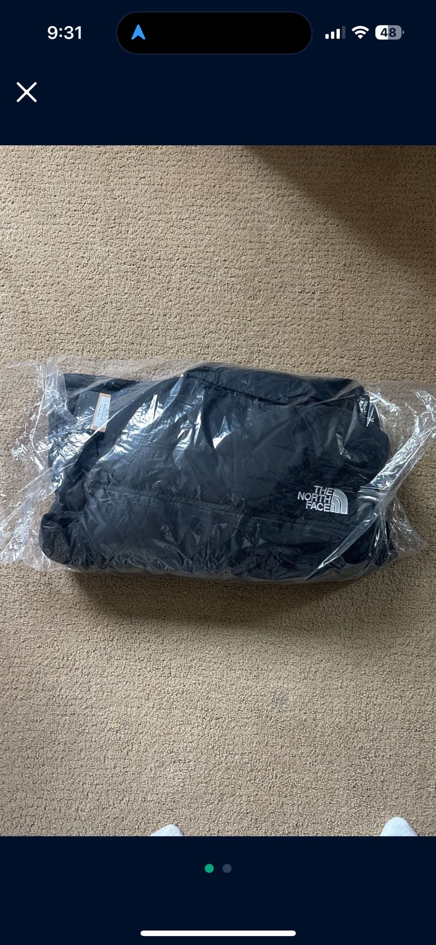 NEW North Face Puffer Vest, Medium