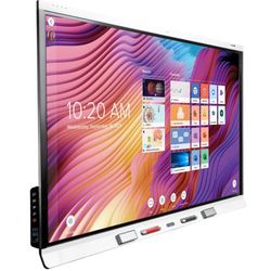 The price of a 75-inch interactive flat panel display like the SMART Board SBID-MX075 can vary signi