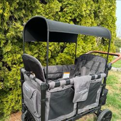Wonderfold/Luxe~W4~4seater/smoke~free+Pet~free/wagon/Stroller+Canopy