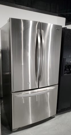 LG 3-Door Stainless Steel Refrigerator
