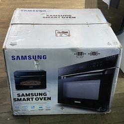 Samsung - 1.2 cu. ft. Countertop Convection Microwave with PowerGrill - Black