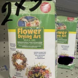 Flower drying art 🖼️   Silica Gel