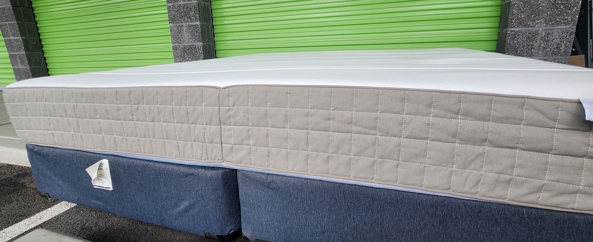 King Size Mattress Split Box Springs & Bed Frame Optional