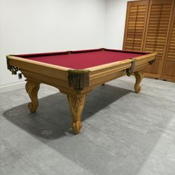 Pool Table 7’ Table And 2 Feet Wide