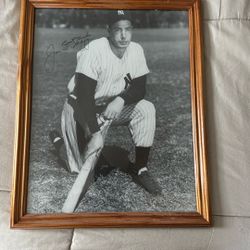 Joe DiMaggio Framed 