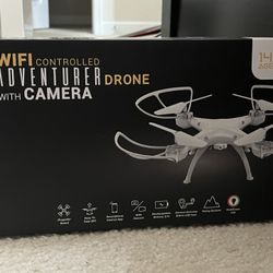 Wifi Controlled Adventurer Drone With Camera Wireless Control App.