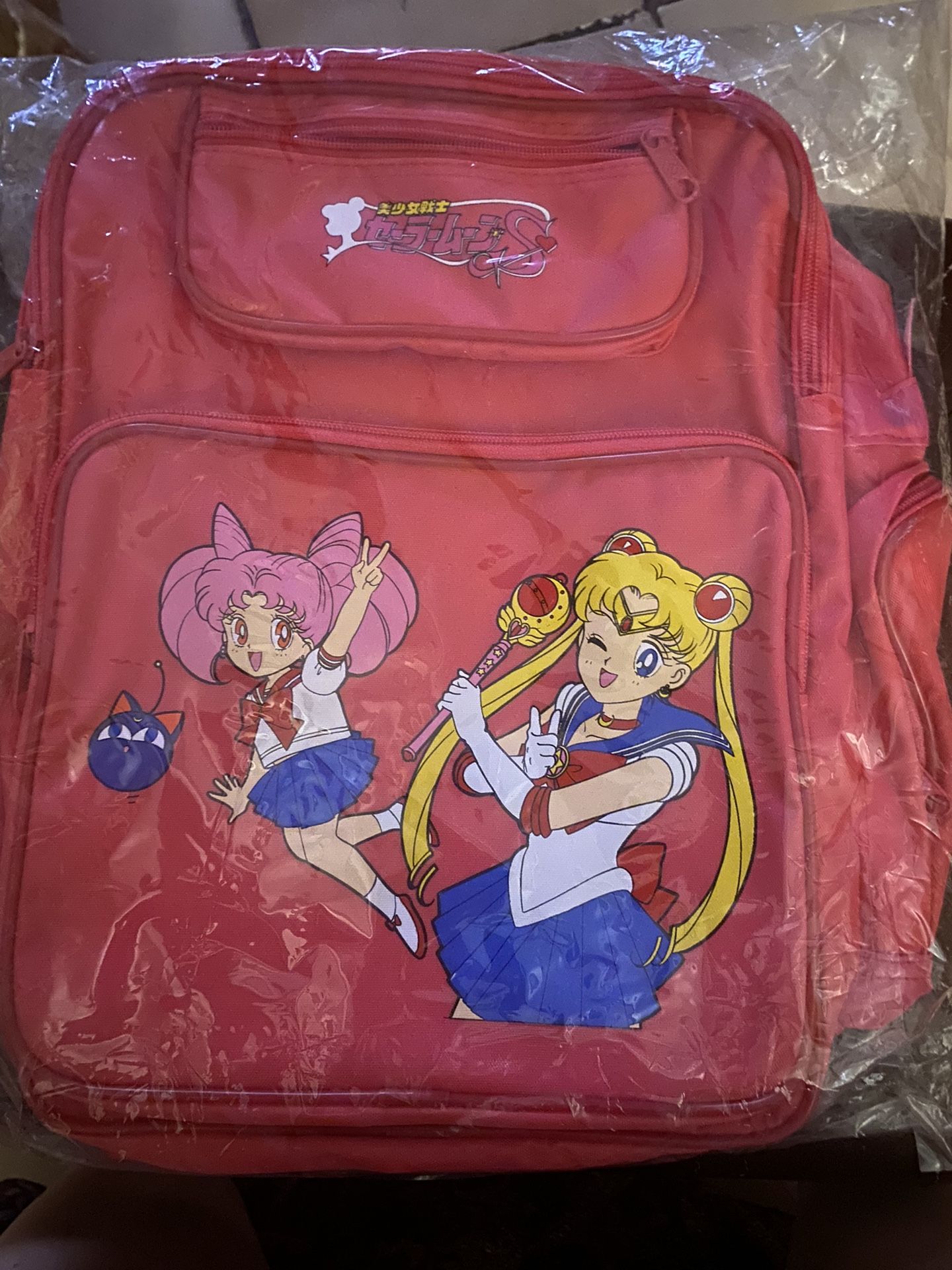 Vtg Sailormoon Backpack NEW ?Sailor Moon School Backpack? ? Vintage and... | Depop main image 4