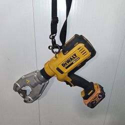 DEWALT DIED CRIMP TOOL WITH BATTERY $900 FIRM 