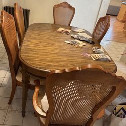 Set Dining Room Wood 