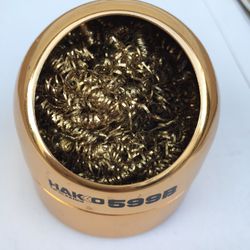 Hakko Soldering Tip Cleaning Wire and Holder