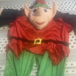 Men Elf Funny Costume Size Mediam
