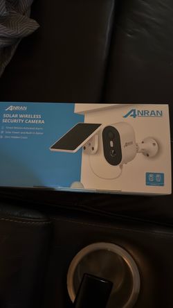 2 ANRAN solar, wireless security camera