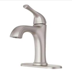 Pfister Ladera Single Handle Single Hole Bathroom Faucet Brushed Nickel