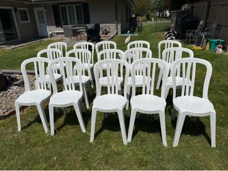 Outdoor chairs.