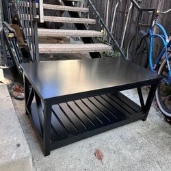 Black Coffee Table