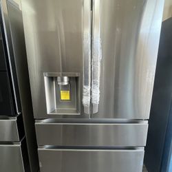 29cu.ft Large Capacity 4 Door Refrigerator With Dual Ice Maker 