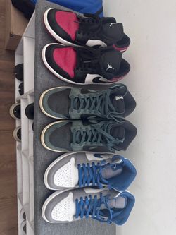 Air Jordan 1 Sneakers – Lot of 3 Pairs