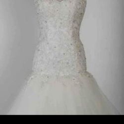 Alfred Angelo  Dream Wedding Collection Corset Bridal Gown 
